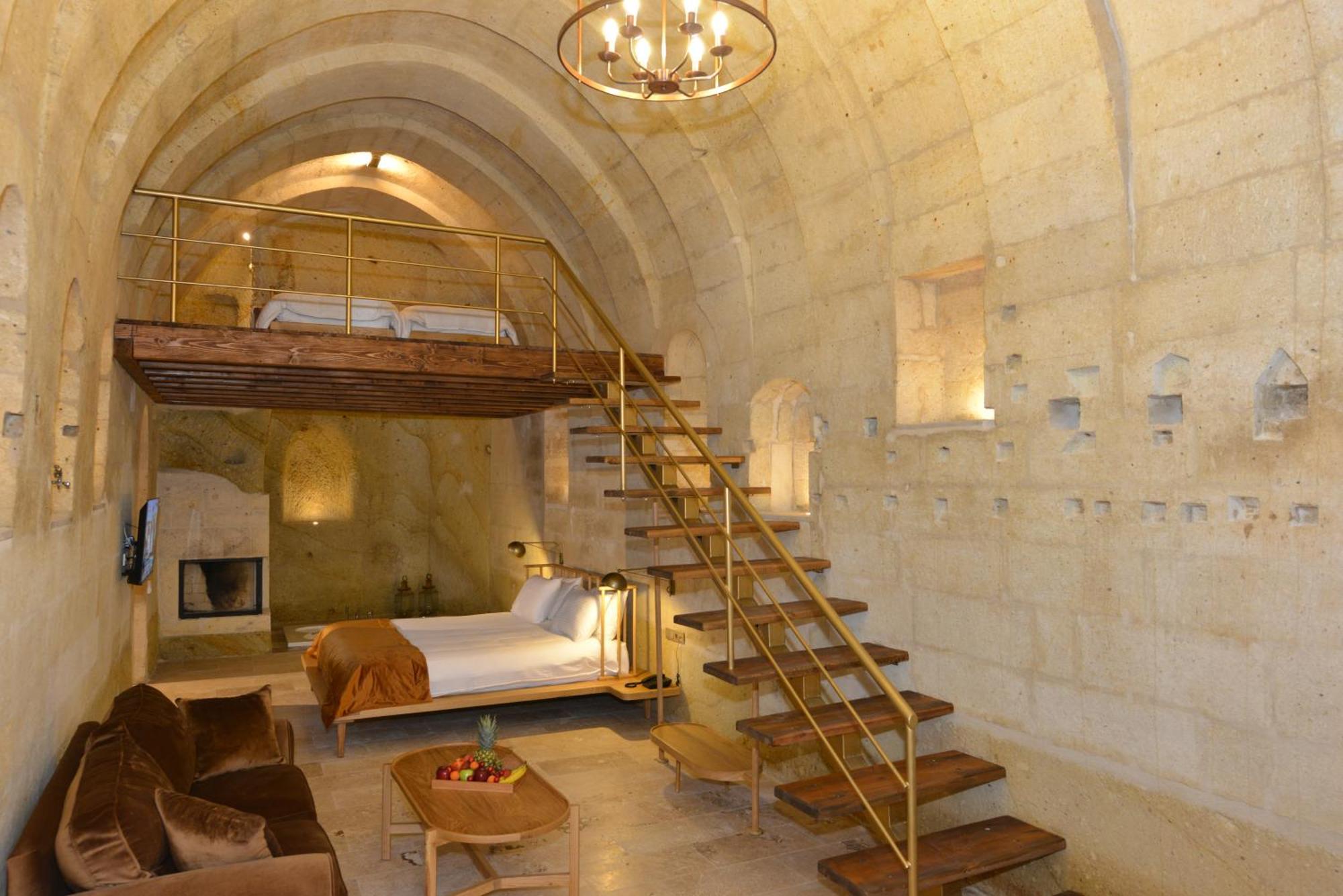 אורגופ Evanthia Cave Suites חדר תמונה